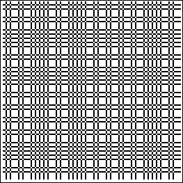 Thue sequence recurrence plot