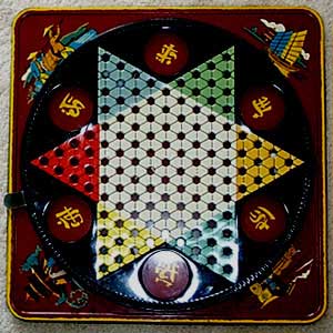 Chinese checkers board